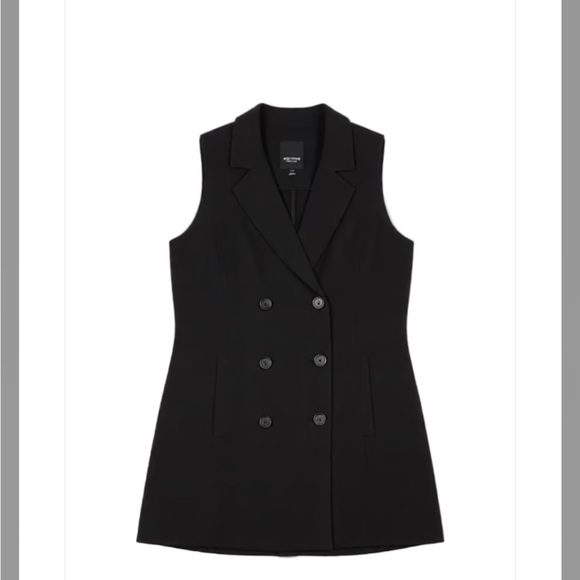 Simply Vera Vera Wang Dresses & Skirts - Simply Vera Vera Wang NWT Women’s Black Double Breasted Dress Size Medium